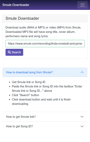 Search Page